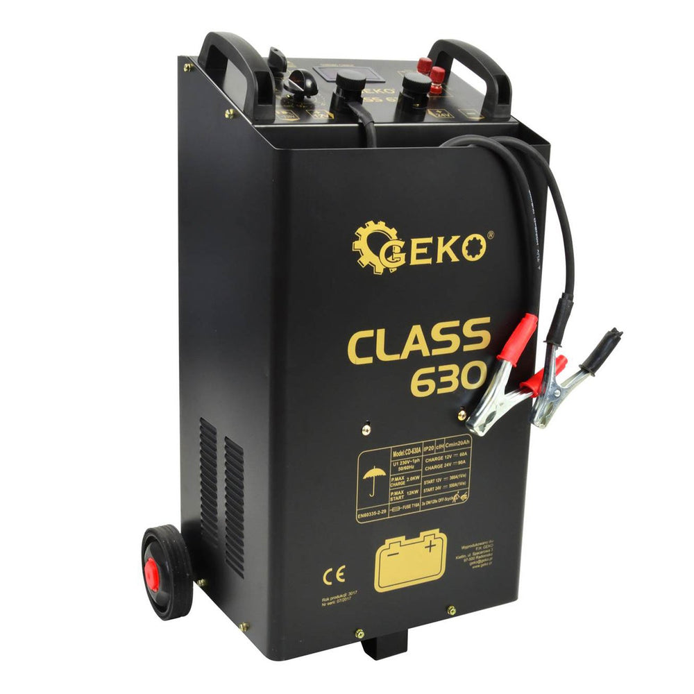 Caricabatterie portatile 550 A Class 630 avviatore di emergenza con cavi di avviamento per auto e moto