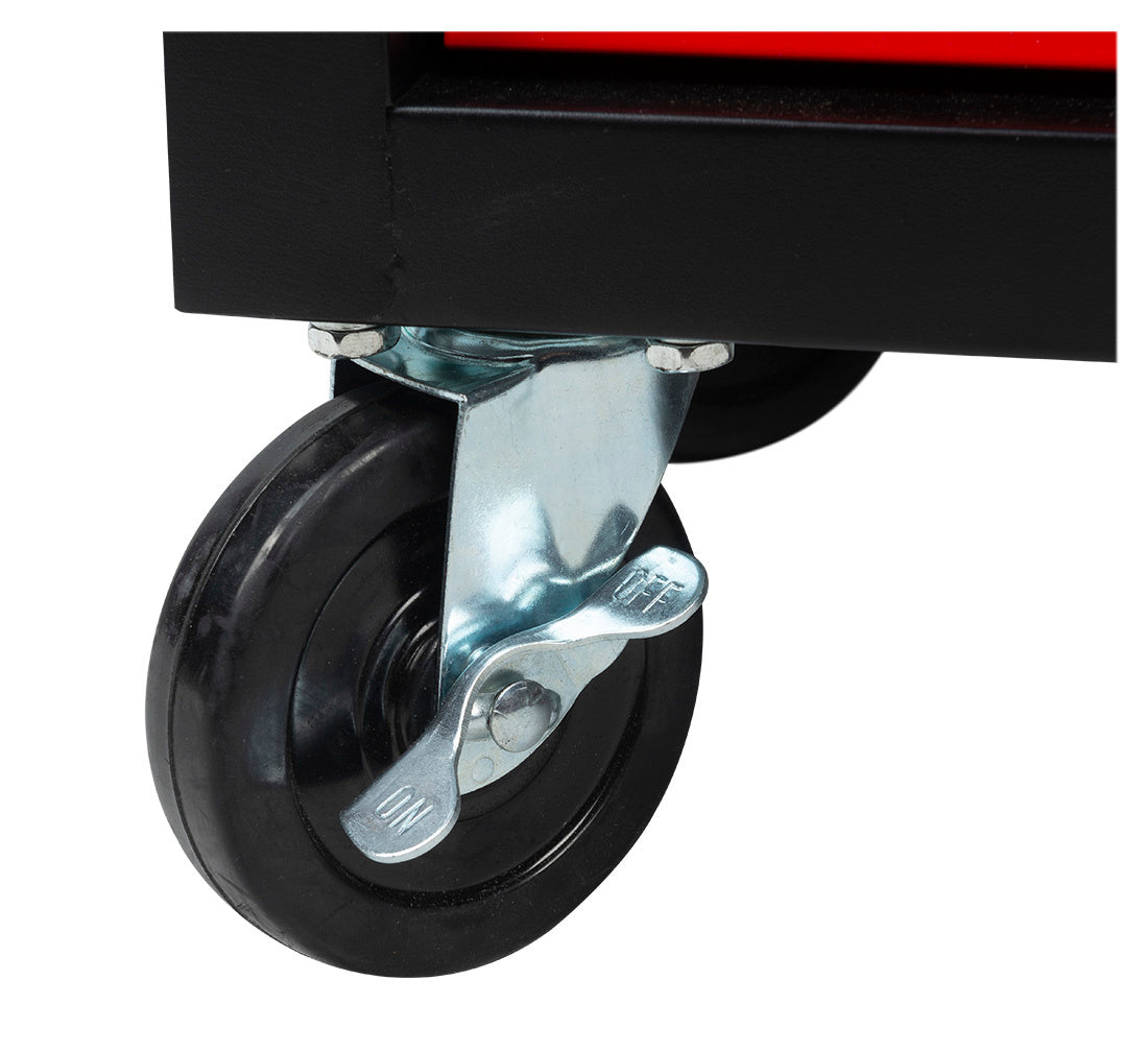 Carrello-armadietto metallico portautensili porta attrezzi multifunzione con 7 cassetti e ruote mobile ,organizzatore per officina garage Redats