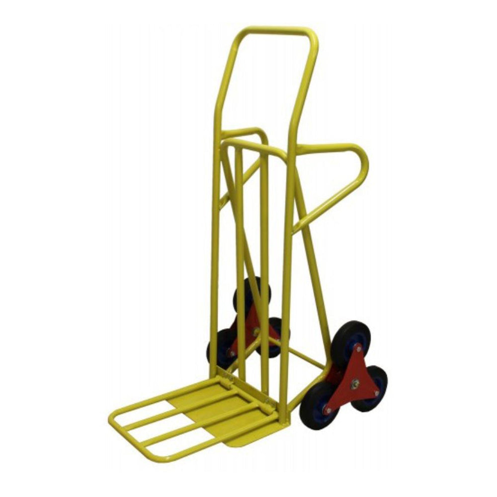Carrello per scale portapacchi pieghevole 200kg, maniglie ergonomiche, carrellino montacarichi con ruote portatutto, a mano, saliscale in acciaio, trasloco porta sacchi, trasporto carichi pesanti, VP