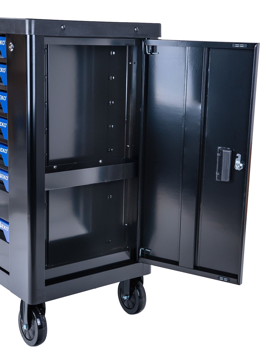 Carrello porta attrezzi / portautensili completo di 258 utensili 7 cassetti, 7 moduli inserti, inclusi, Geko