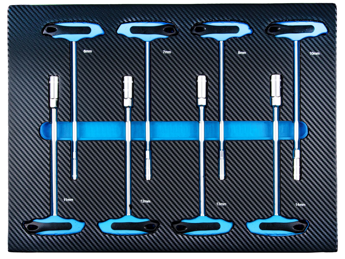 Carrello porta attrezzi / portautensili completo di 258 utensili 7 cassetti, 7 moduli inserti, inclusi, Geko