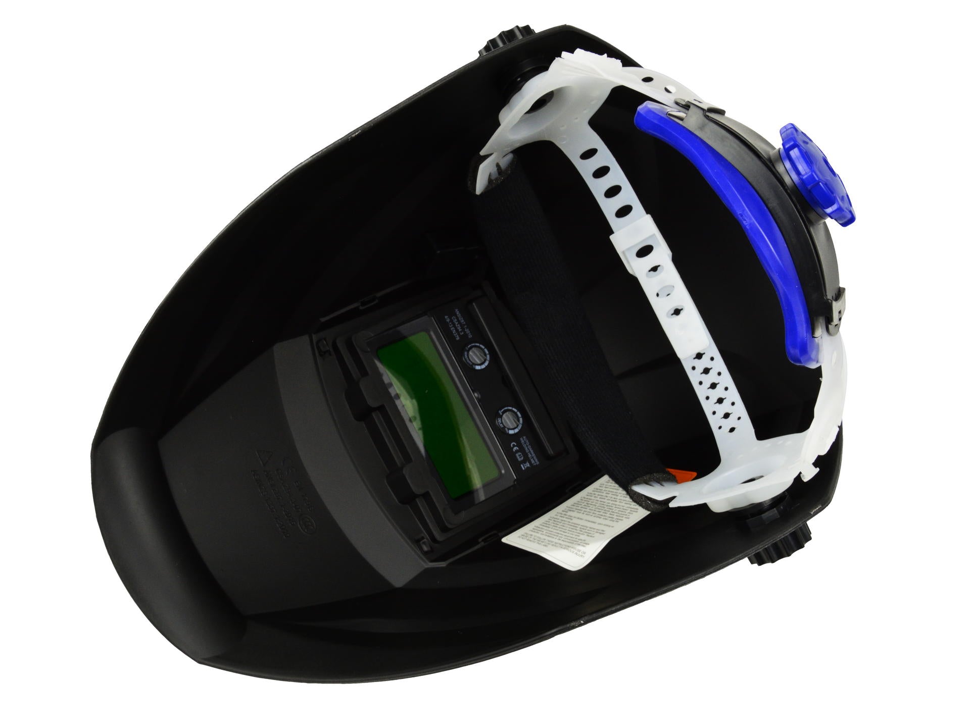 Casco-maschera per saldatura con oscuramento solare automatico Profi-Grey, Geko