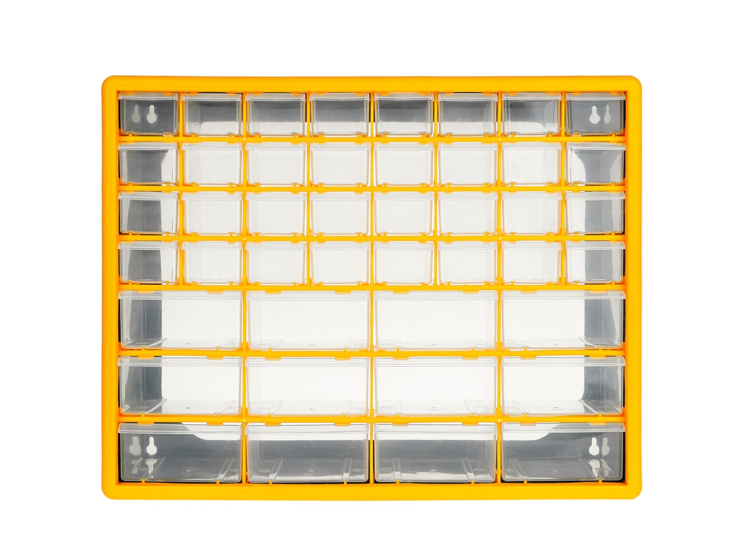 Cassettiera modulare, 44 cassetti, plastica 50 x 16 x 39 cm, Keltin