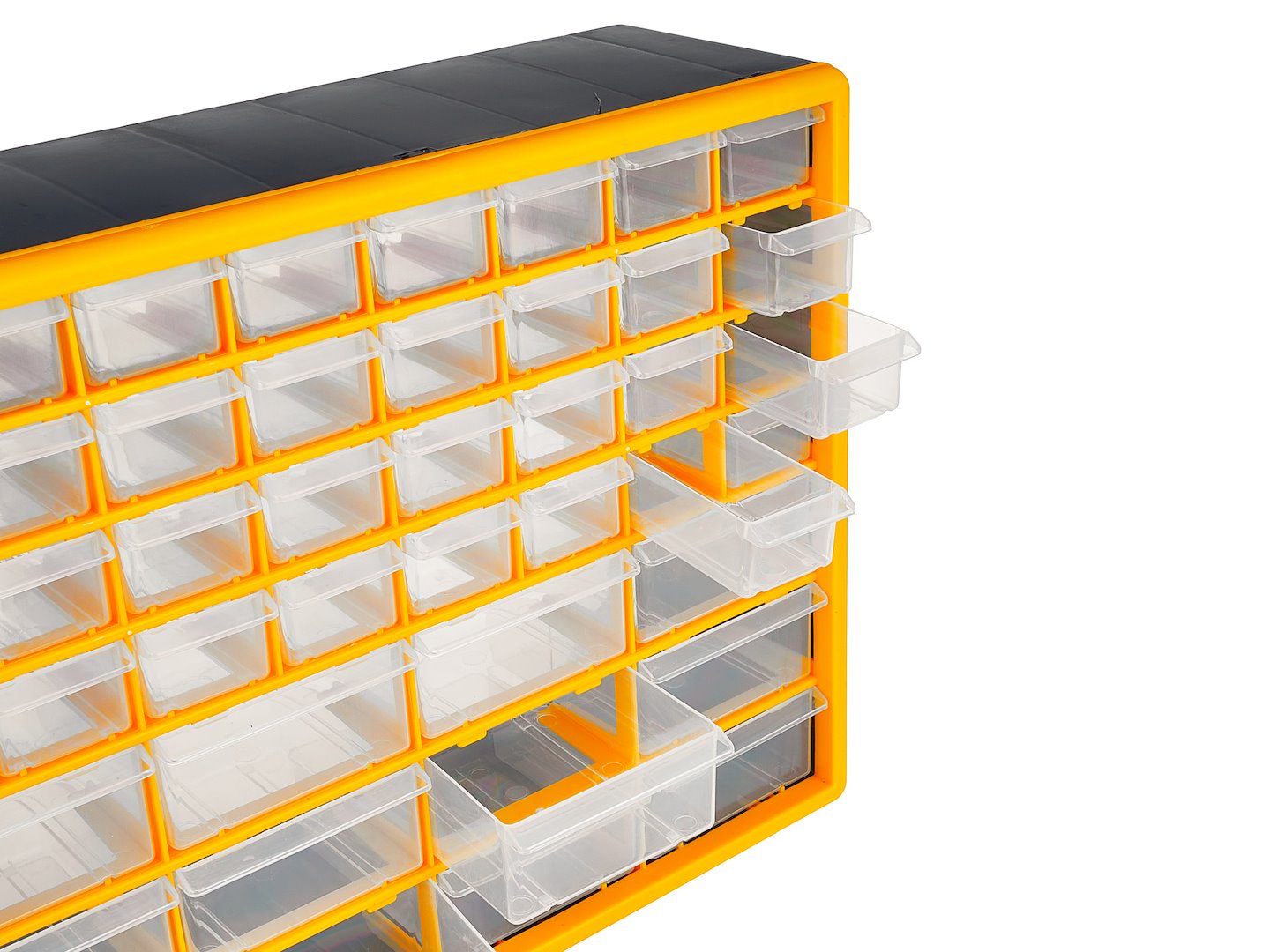 Cassettiera modulare, 44 cassetti, plastica 50 x 16 x 39 cm, Keltin