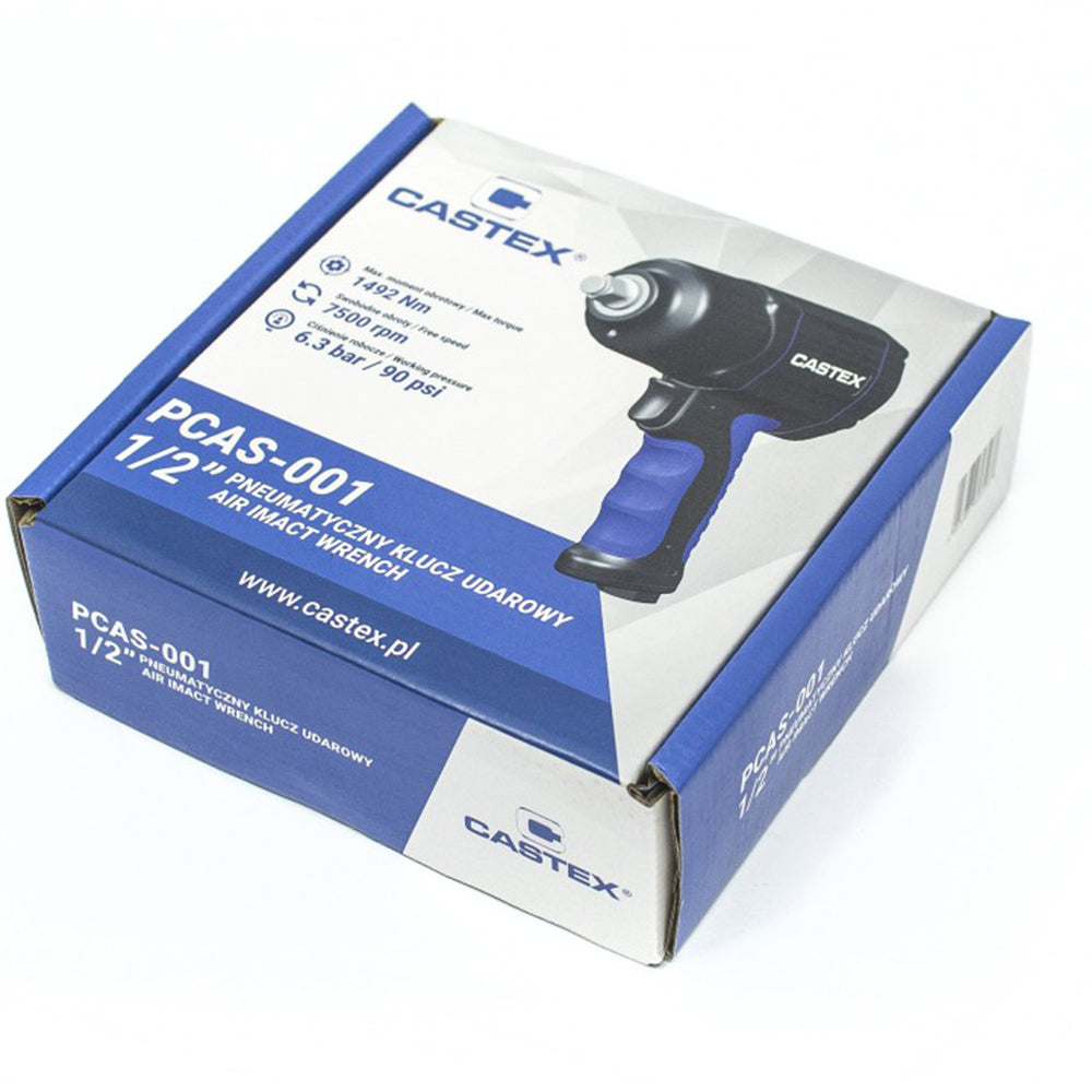 Avvitatore a impulsi pneumatico, professionale, chiave 1/2" 1600 Nm Castex