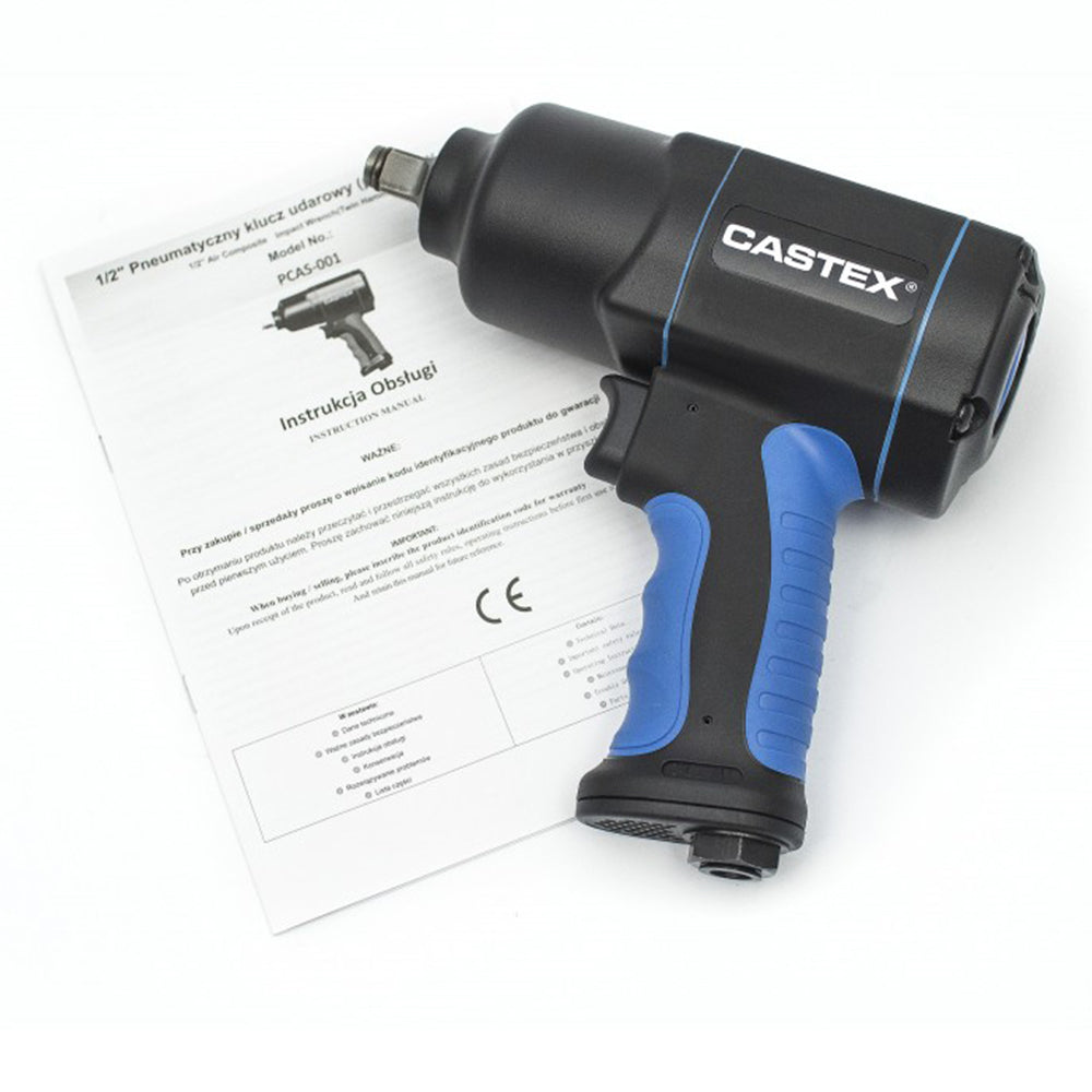 Avvitatore a impulsi pneumatico, professionale, chiave 1/2" 1600 Nm Castex