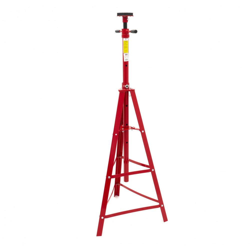 Cavalletto sollevatore per auto, supporto assale alto da 2 tonnellate, altezza regolabile 124–215 cm Hbm