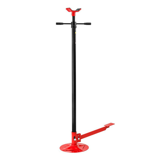 Cavalletto sollevatore telescopico con pedale per auto, supporto assale alto, 750 kg,134-193 cm