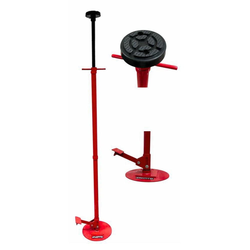 Cavalletto sollevatore telescopico con pedale per auto, supporto assale alto, 750 kg,162-200 cm,Invento