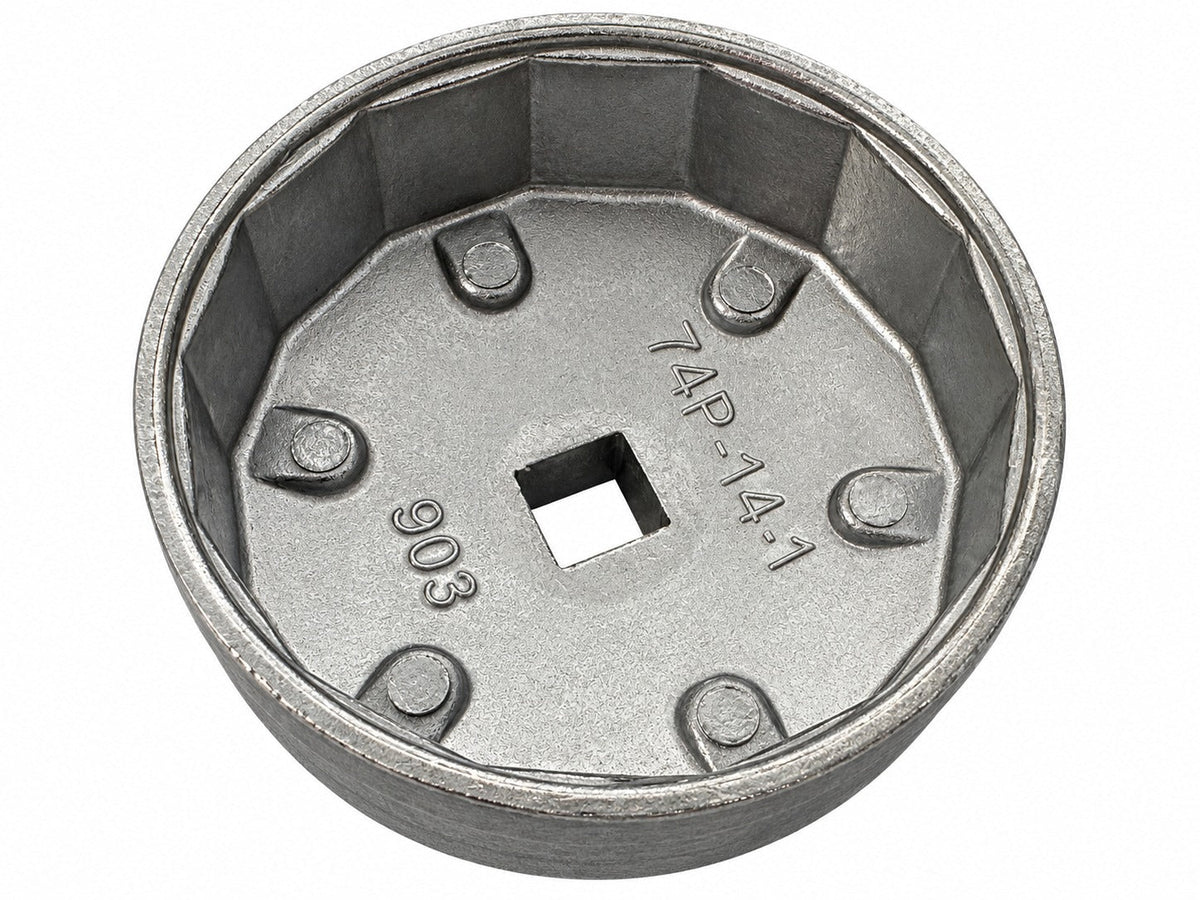 Chiave a tazza per tappo del filtro dell'olio 74 mm Gebo Tools