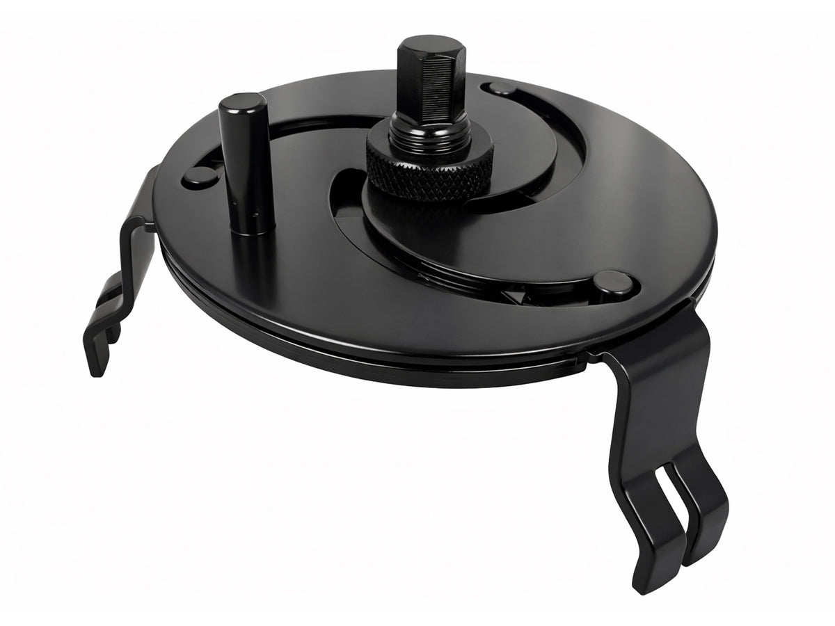 Chiave per la rimozione coperchio della pompa carburante,serbatoio gasolio, con 3 ganasce da 100-170 mm,Gebo Tools