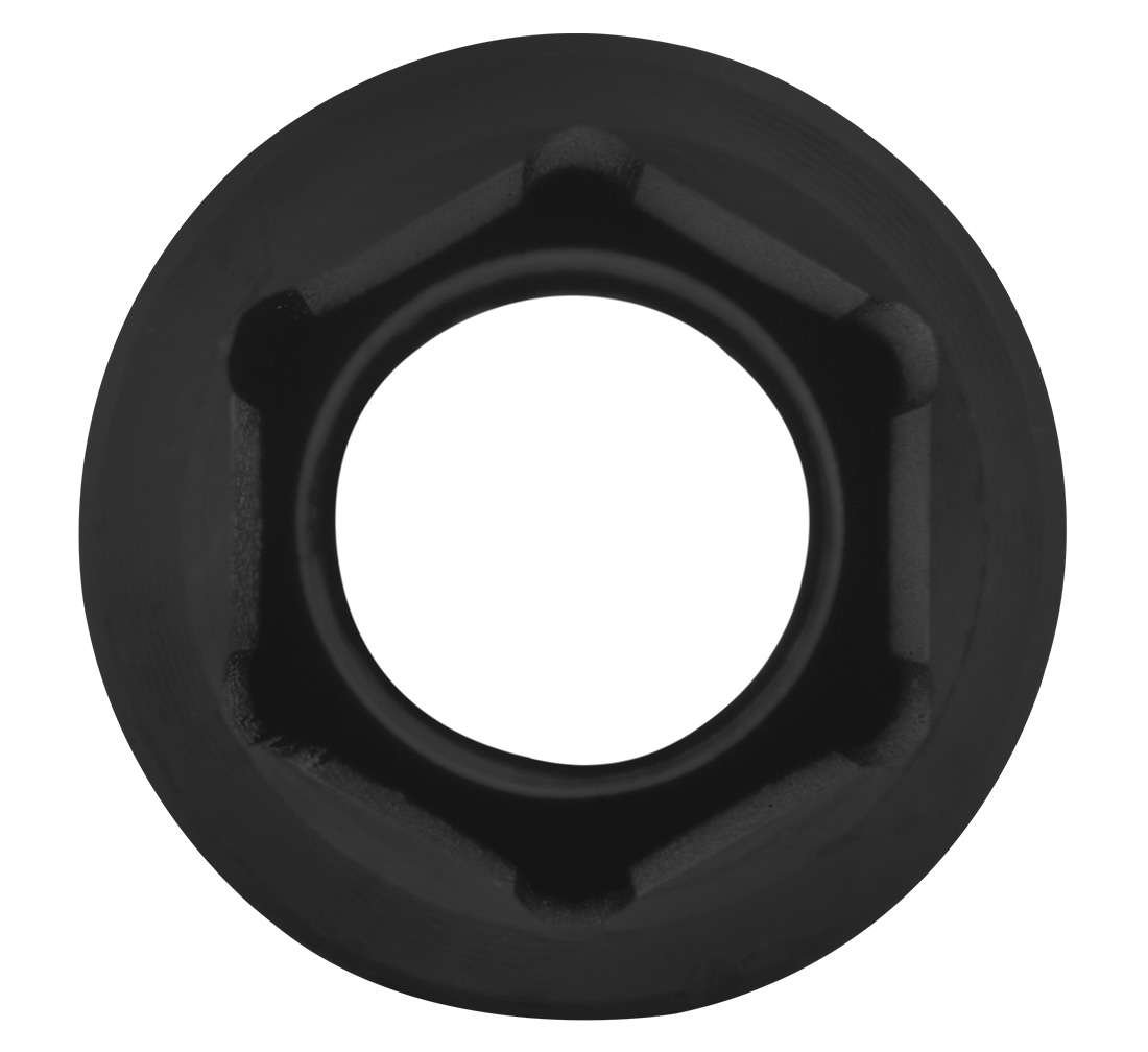 Chiave a bussola lunga ad impatto-a percussione 15 mm con attacco da 1/2" pollici, Cr-mo, lunghezza 78 mm