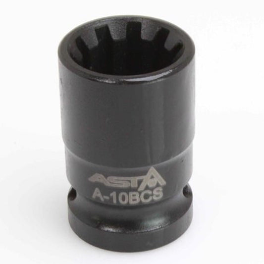 Chiave a bussola per pinze freno di ricambio per Audi Porsche e le marcature incise ad alta utilità garantiscono un'identificazione permanente, attacco 1/2", 15 mm, 10 lati