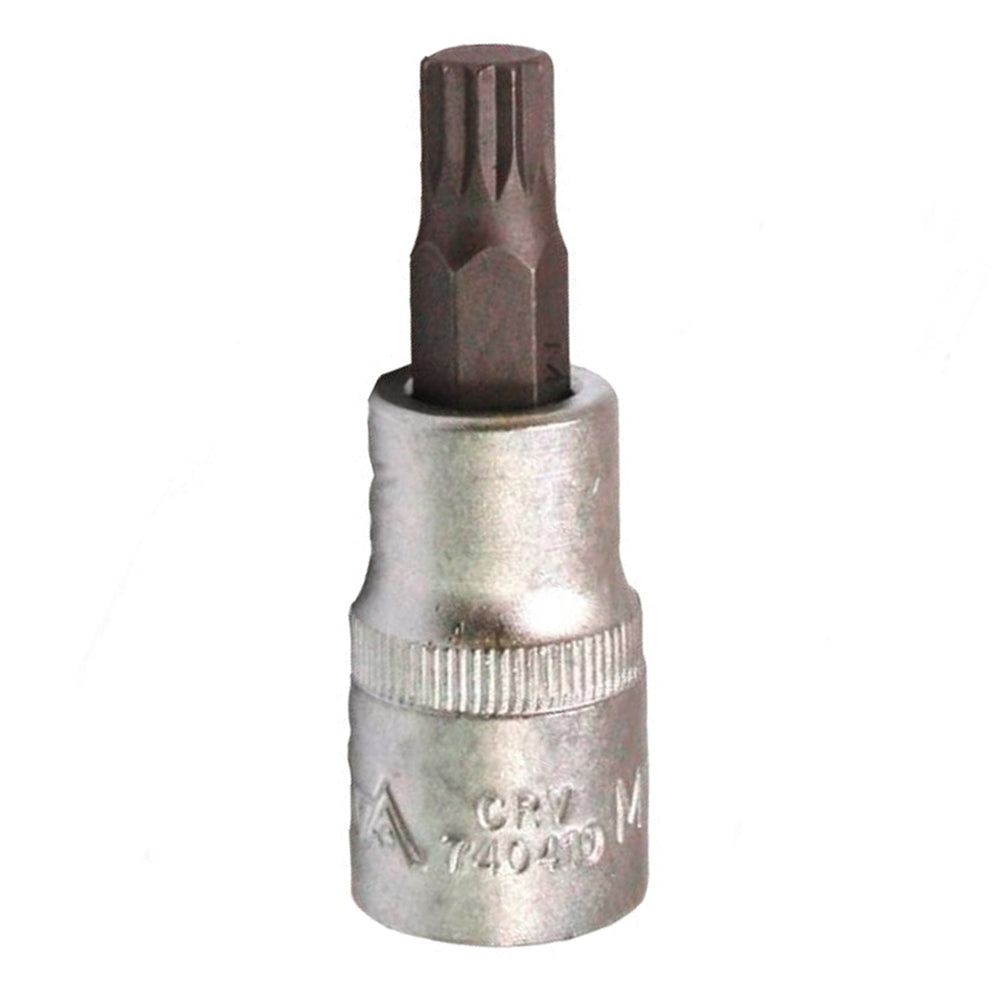 Chiave a bussola XZN M10, filettatura interna multidente, bussole 1/2 ''maschio e femmina profilo multirighe
