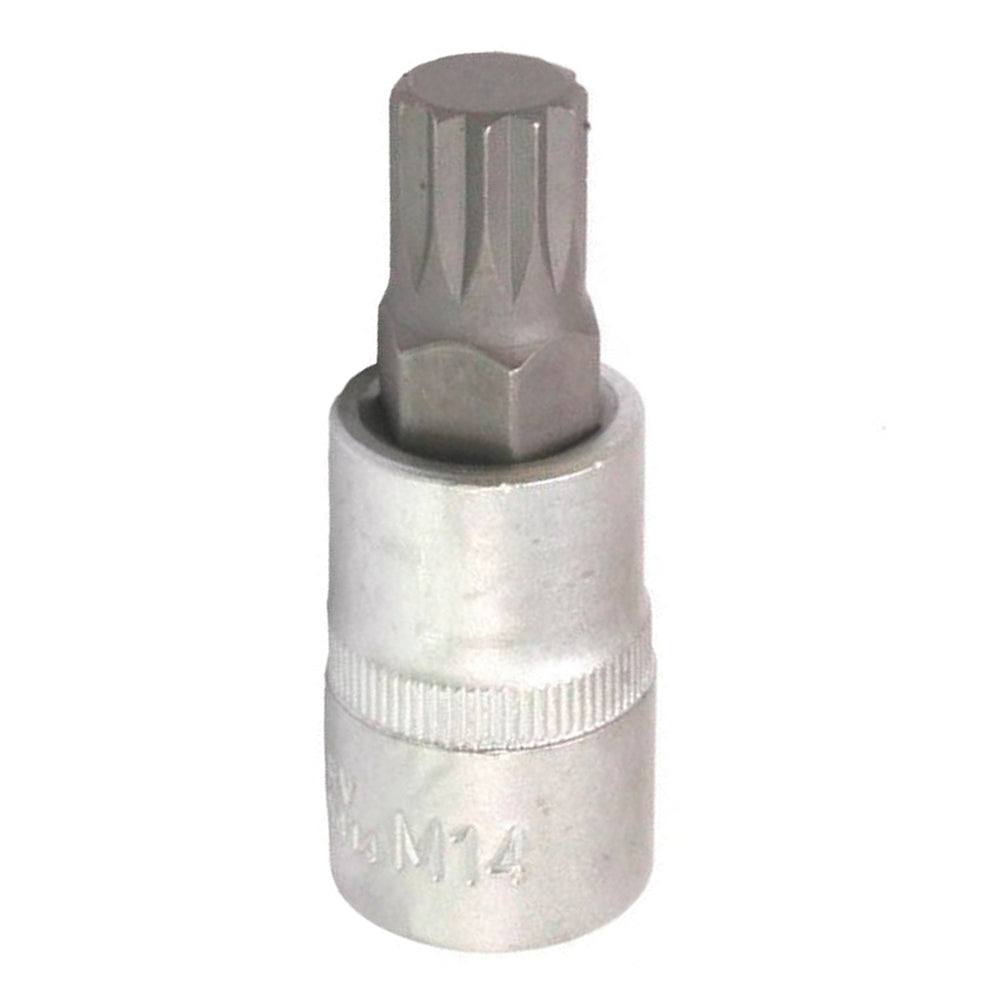 Chiave a bussola XZN M14, filettatura interna multidente, bussole 1/2'' maschio e femmina profilo multirighe