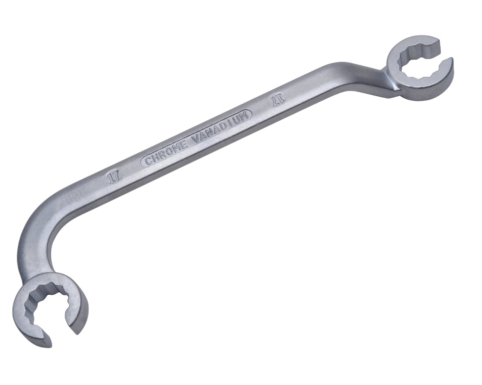 Chiave a doppio anello, aperta per condotti di iniezione diesel 17 mm