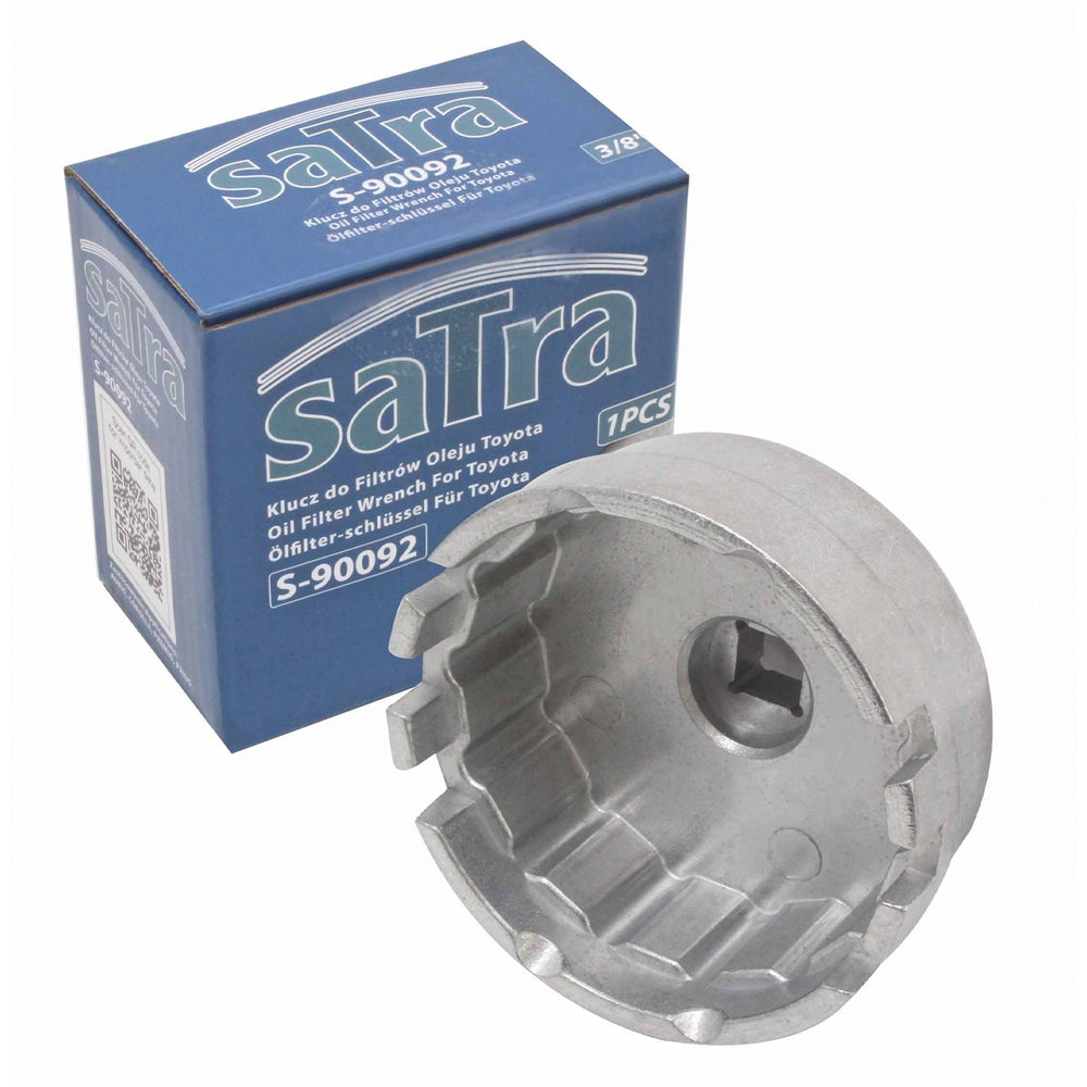 Chiave a tazza per filtro olio TOYOTA 3/8" 64,5 mm a 14 scanalature Satra