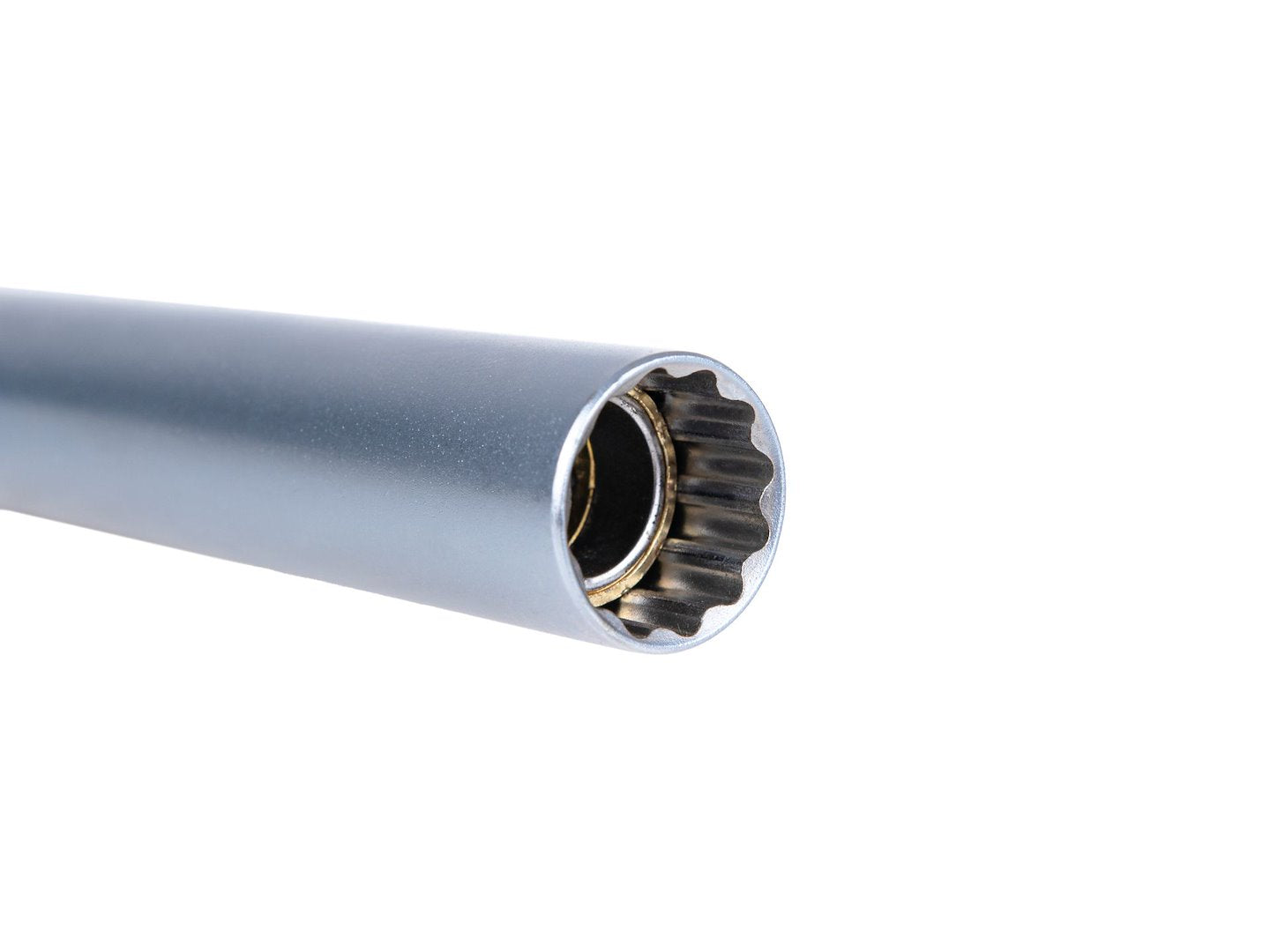 Chiave candela, 12 punti, 3/8”, 14mm, parete sottile e asta lunga, acciaio Cr-V, 250 mm, Geko