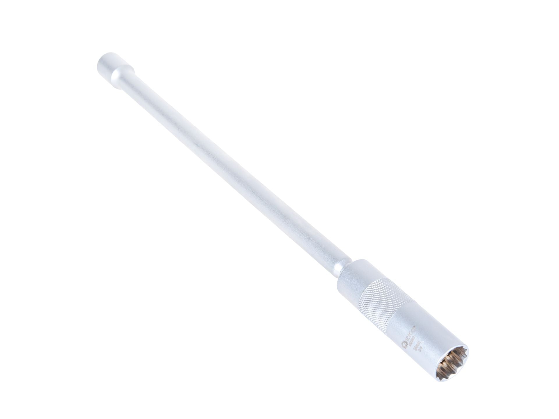 Chiave candela, 12 punti, 3/8”, 16mm, giunto cardanico, parete sottile e asta lunga, acciaio Cr-V, 310 mm, Geko