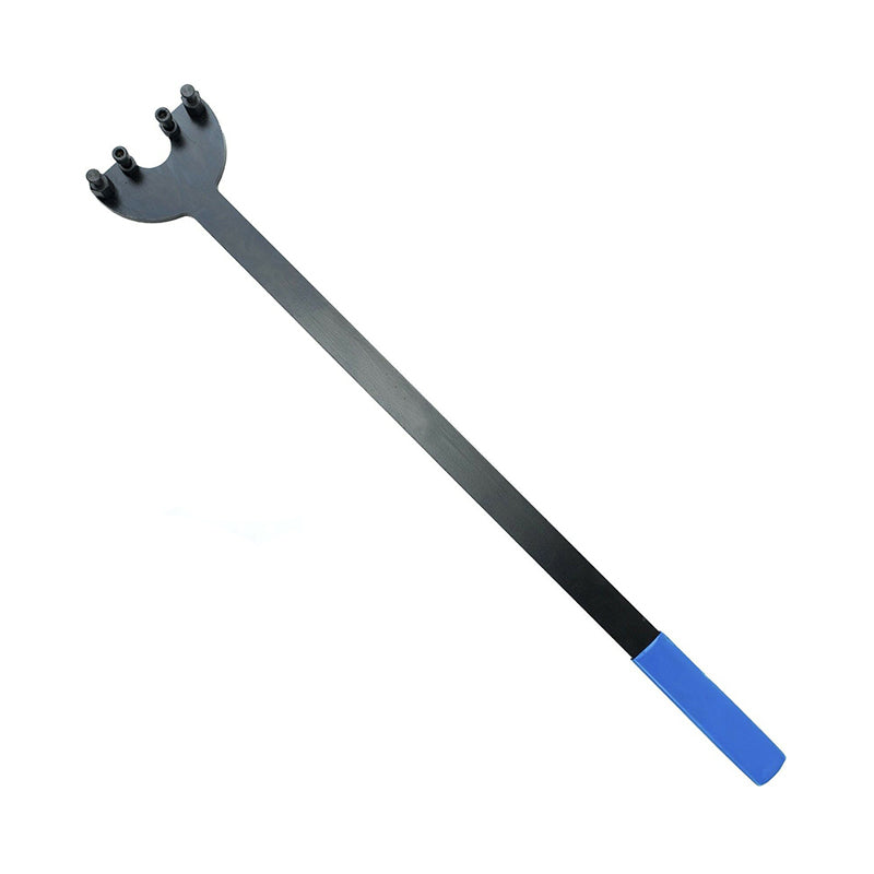 Chiave di bloccaggio supporto puleggia albero motore, controsupporto per attrezzi di fissaggio compatibile con estrattore VW VAG