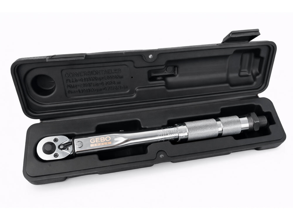 Chiave dinamometrica 1/4'' 5-25 Nm Gebo Tools