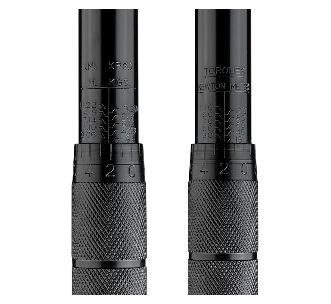 Chiave dinamometrica da 3/8" pollici, 19–110 Nm Redats nera