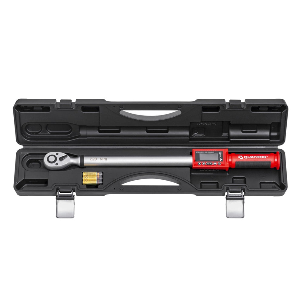 Chiave dinamometrica digitale 1/2" 11–220 Nm Quatros