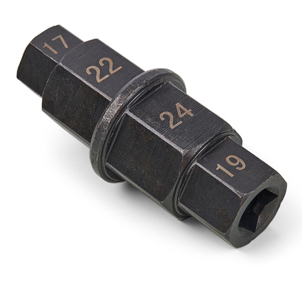 Chiave esagonale per ruota moto, brugola, attrezzo per asse anteriore, strumenti di riparazione driver mandrino per 17mm 19mm 22mm 24mm, Premium, Hbm Machines Olanda