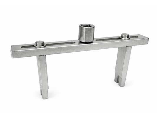 Chiave per smontaggio tappo pompa carburante serbatoio, attrezzo universale per la rimozione, regolabile, 23–190 mm Gebo Tools