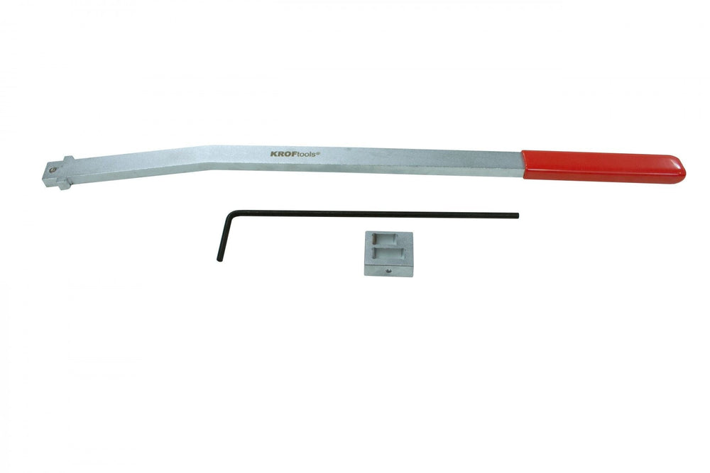 Chiave rullo tenditore pignone cinghia servizi per 1.4 e 1.6 Ford diesel e Peugeot Citroën Fiat, utensile tensionatore per cinghie trapezoidali, per dadi tendicinghia marca Kroftools