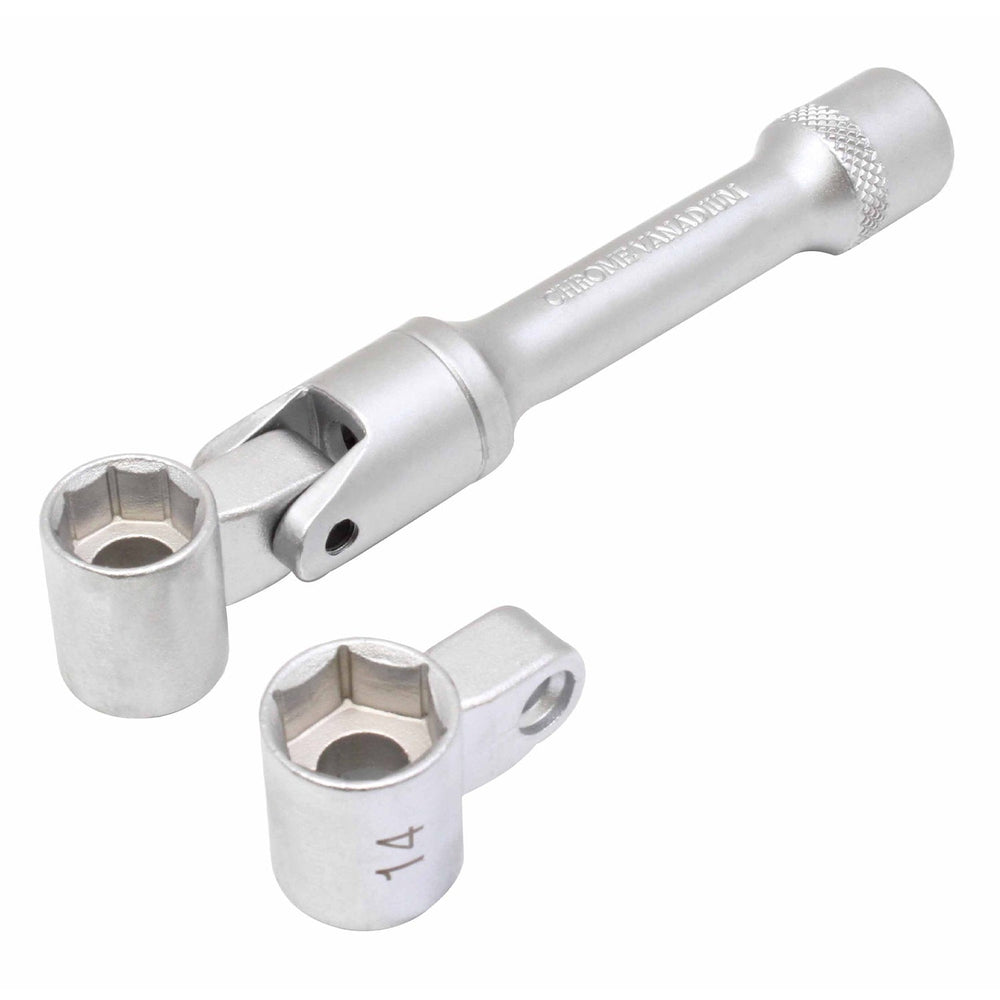 Chiave speciale controsupporto per motori VW VAG raccordi filettati ammortizzatori, 13–14 mm, attacco 3/8"