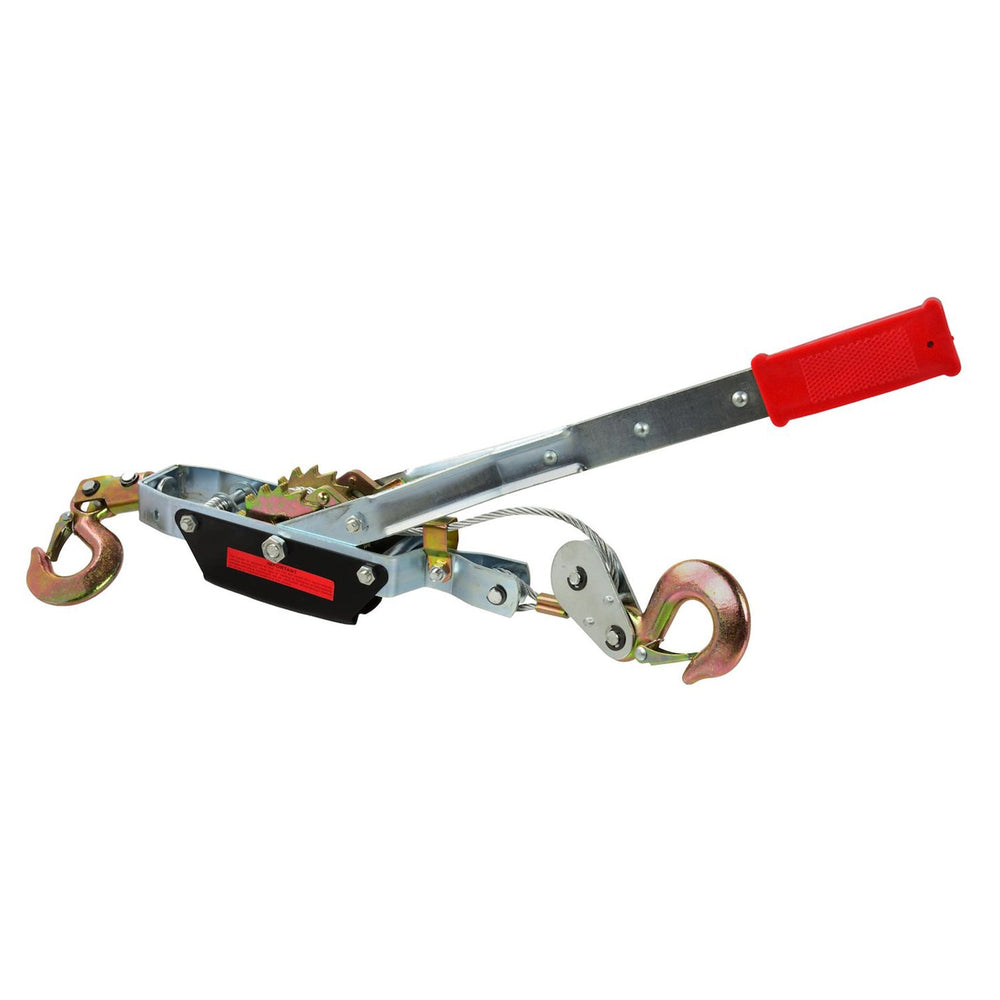 Cinghia a cricchetto con 2 ganci, di ancoraggio con tenditore, fissaggio, fino a 4000 kg, lunghezza 2, 5 m Geko