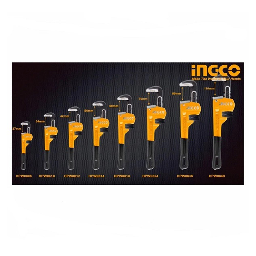 Pinza svedese giratubi 450 mm Ingco