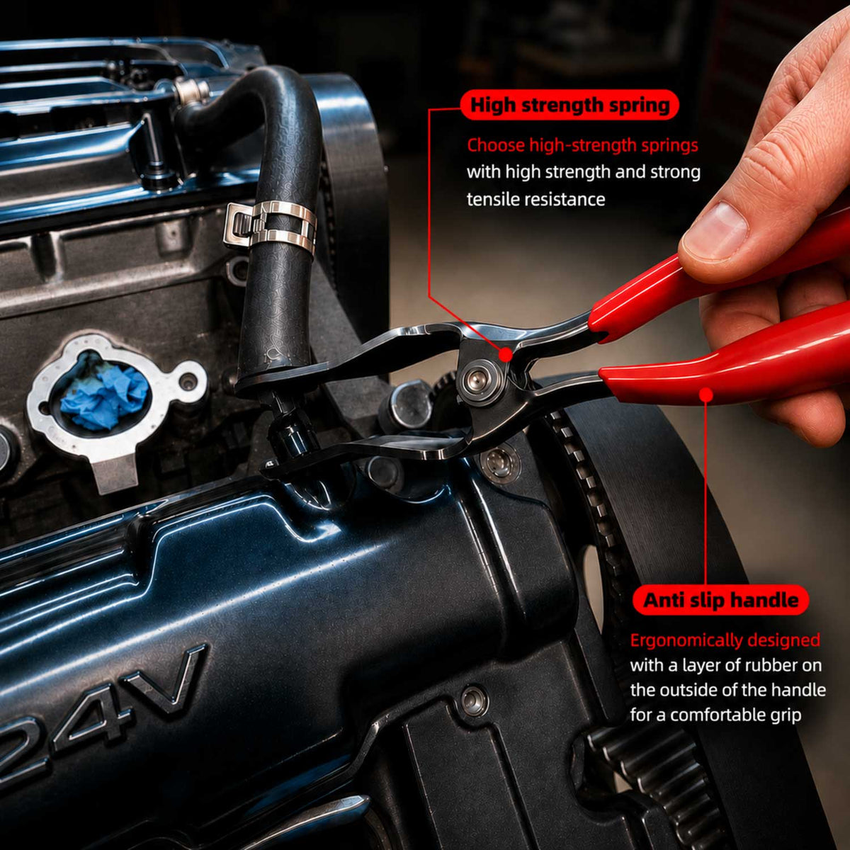 Pinza per tubi carburante Gebo Tools