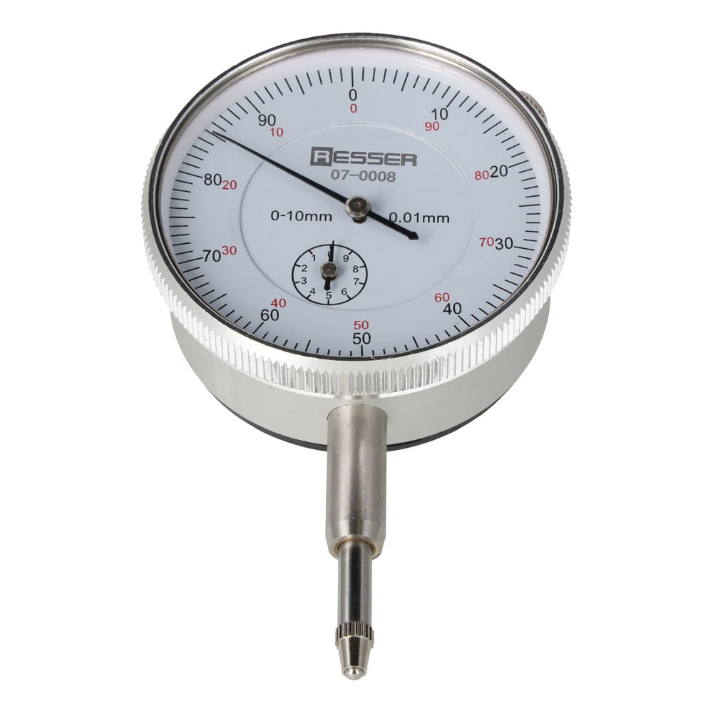 Comparatore centesimale a orologio 0-10mm 0.01 Resser