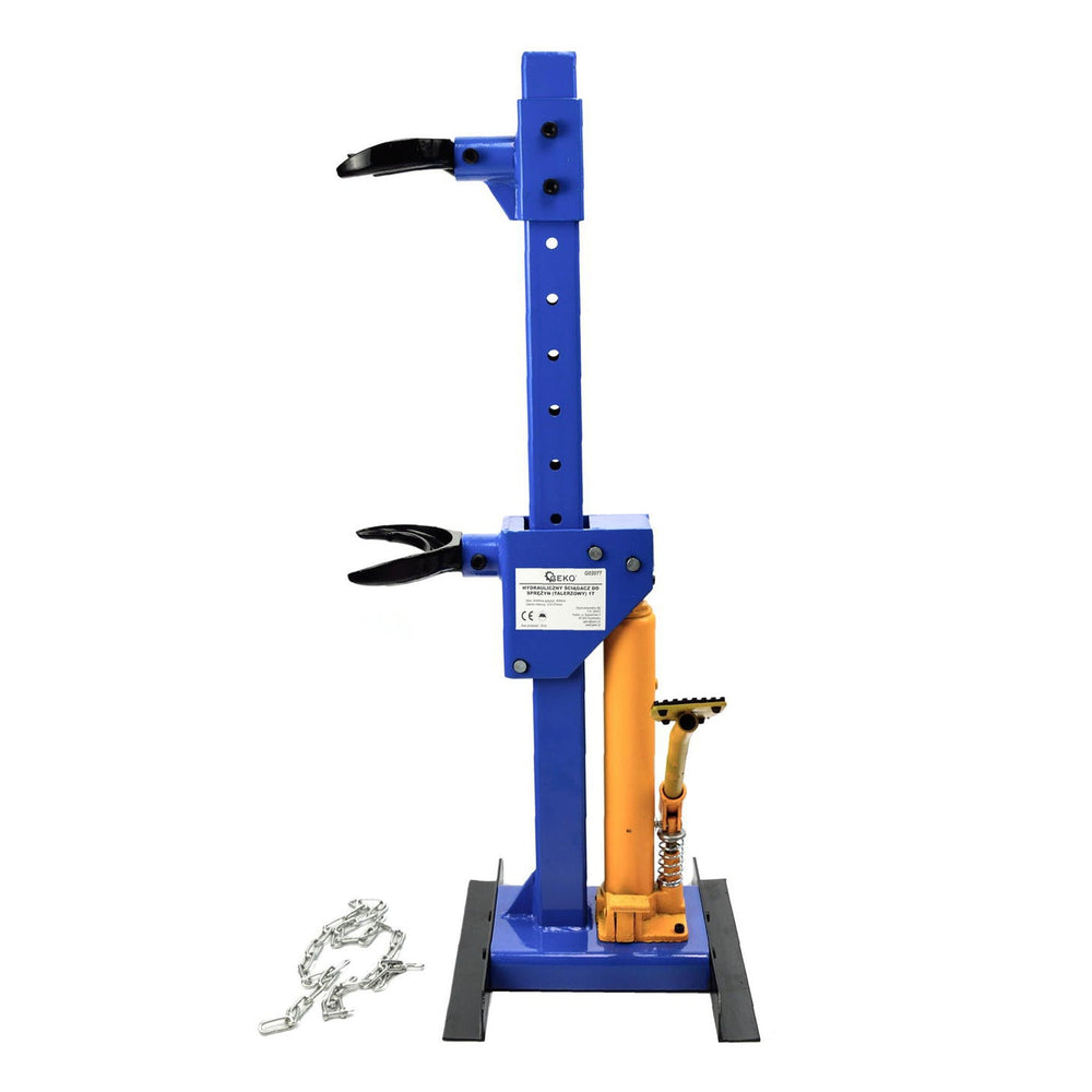 Compressore molla ammortizzatore idraulico per auto da 325 mm, cilindro con pedale per rimozione molle di sospensione per 1 tonnellata