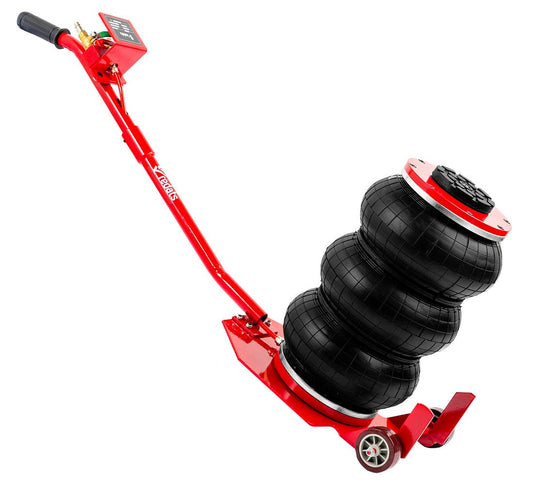 Cric ad aria compressa, 3,5 tonnellate/3500 kg, cric airbag, sollevamento 15–38 cm, cric pneumatico da sollevamento pneumatico con maniglia per auto, garage, Redats Polonia