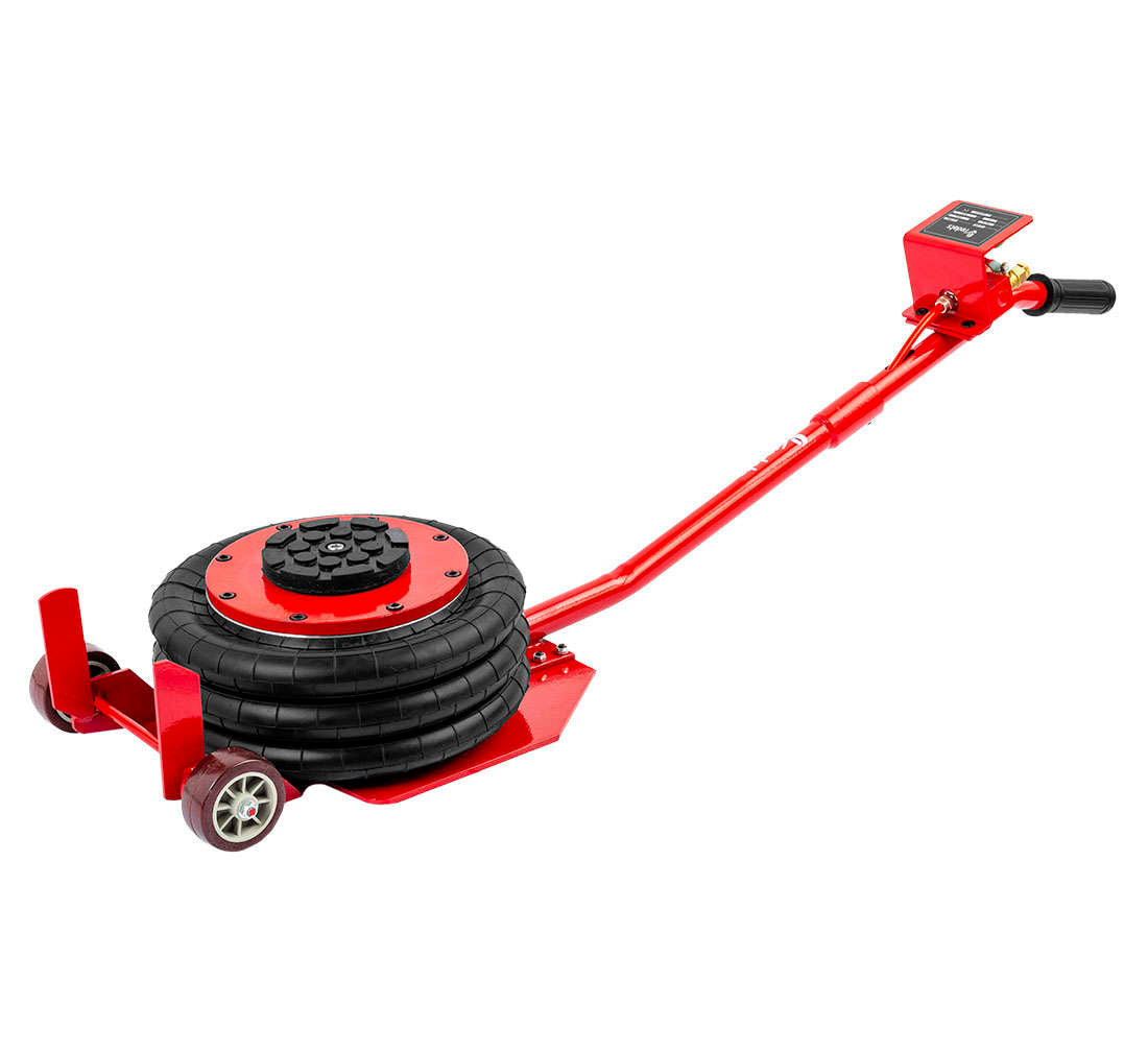 Cric ad aria compressa, 3,5 tonnellate/3500 kg, cric airbag, sollevamento 15–38 cm, cric pneumatico da sollevamento pneumatico con maniglia per auto, garage, Redats Polonia