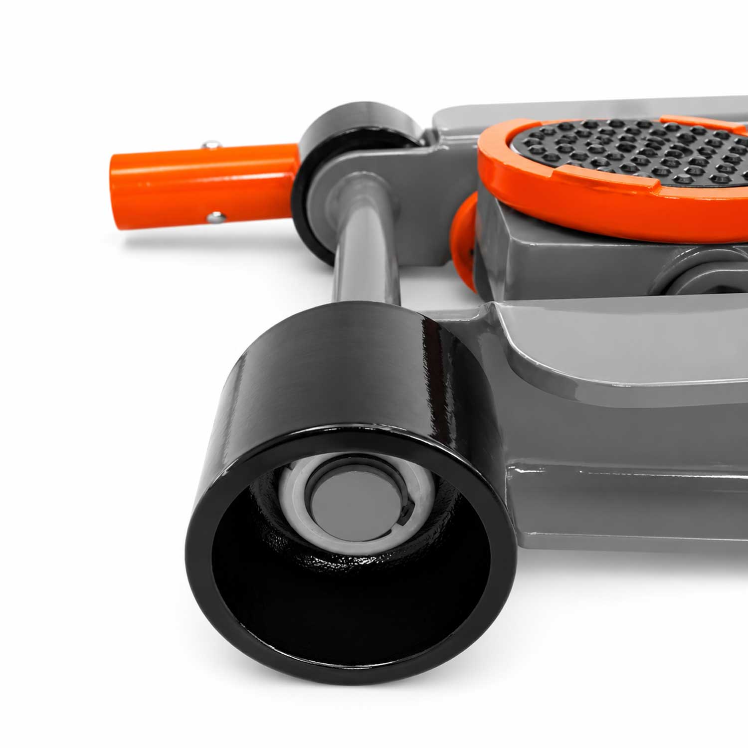 Cric idraulico a carrello ribassato, a doppio cilindro ,sollevatore per auto con ruote girevoli a 360°, 3 tonnellate, Gebo Tools