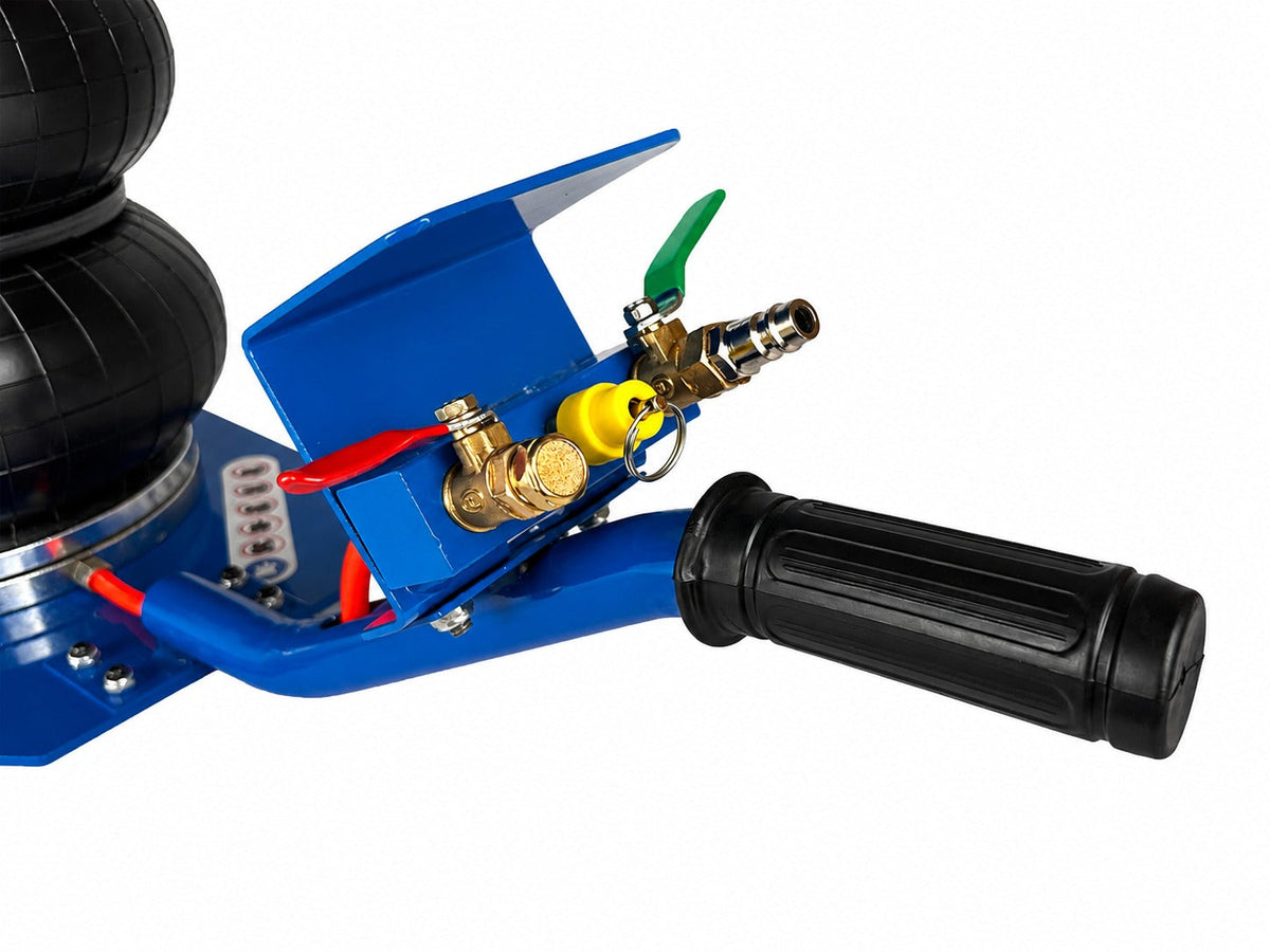 Cric ad aria compressa, 3, 5 tonnellate, airbag, pneumatico ,sollevamento con maniglia corta per auto, garage, 14, 5-40 cm, Gebo Tools