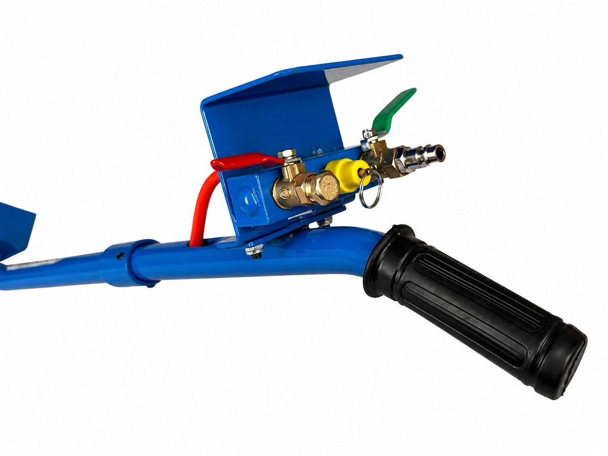 Cric ad aria compressa, 3, 5 tonnellate, airbag, pneumatico,sollevamento con maniglia per auto, garage, 14, 5-40 cm, Gebo Tools