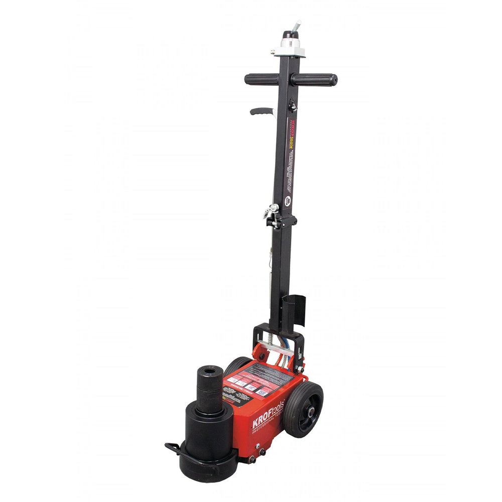Cric pneumoidraulico 15–30 tonnellate, sollevatore idro-pneumatico a carrello ad aria compressa, mobile, per camion, veicoli commerciali , per settore agricolo, Kroftools