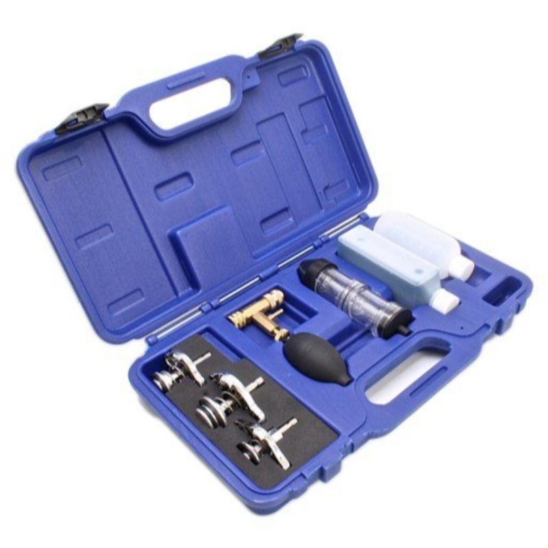 Set-kit tester CO2 per controllare la guarnizione testata motore, diagnostica perdite, liquido freni, combustione Geko