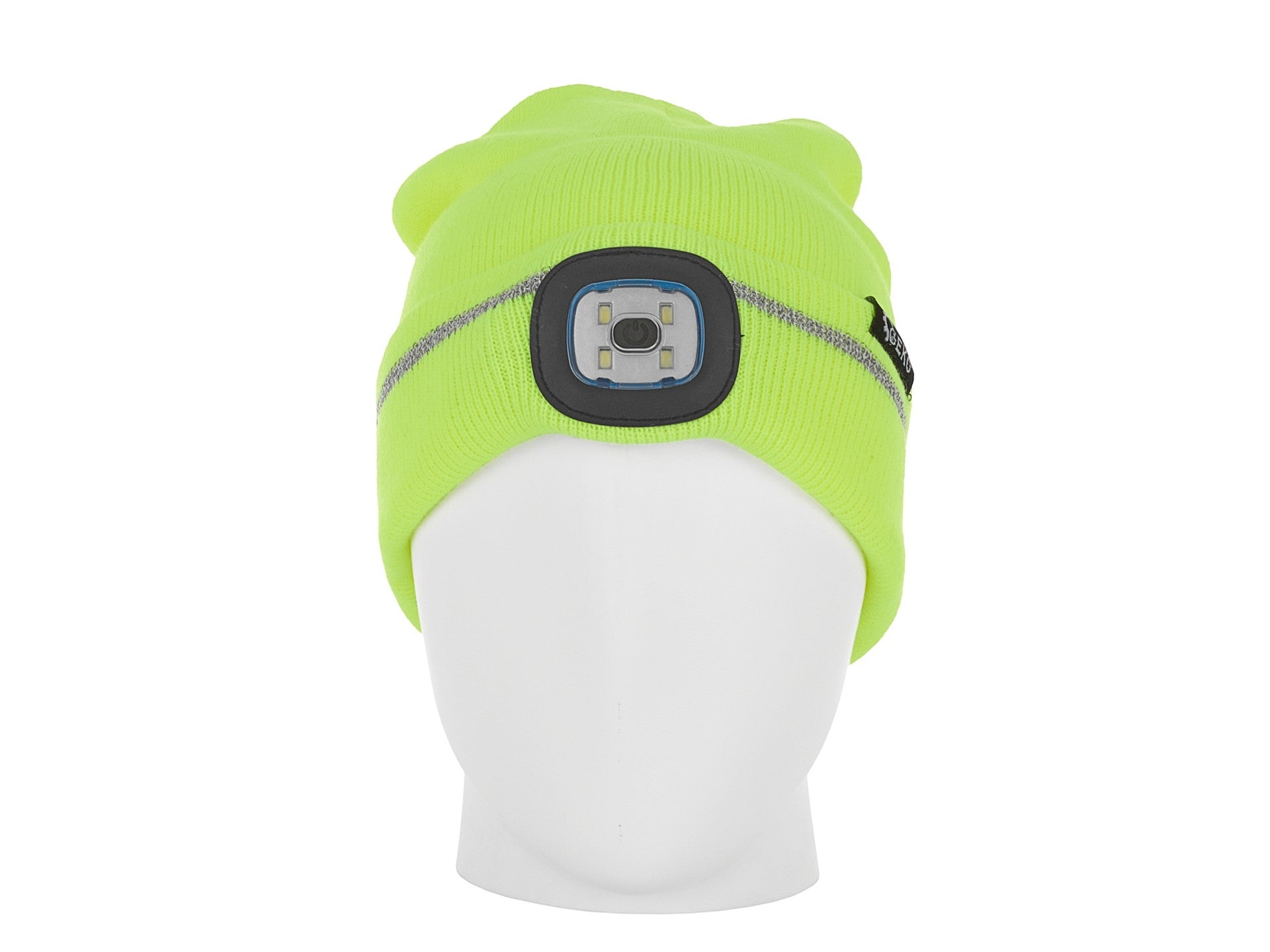 Cappello illuminato luminoso berretto,usb ricaricabile cappello da corsa-sport 4 LED lampeggiante impermeabile con luce invernale calda lampada frontale, regali per uomo e donna, mani libere per passeggiate notturne, pesca, campeggio, caccia, verde