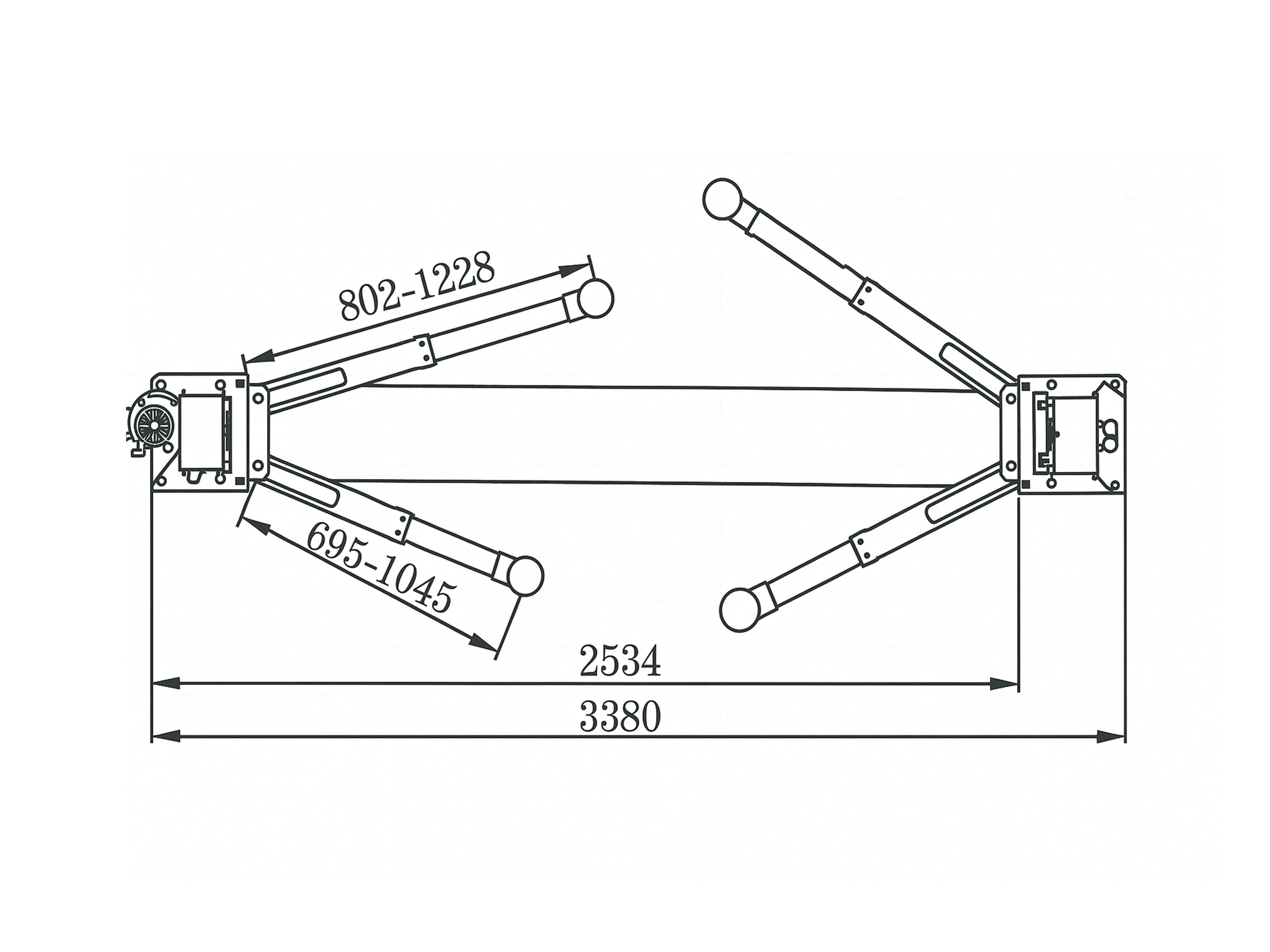 Ponte sollevatore auto a 2 colonne, portata 4000 kg, ponte sollevatore idraulico + olio gratis incluso, sblocco manuale elettroidraulico