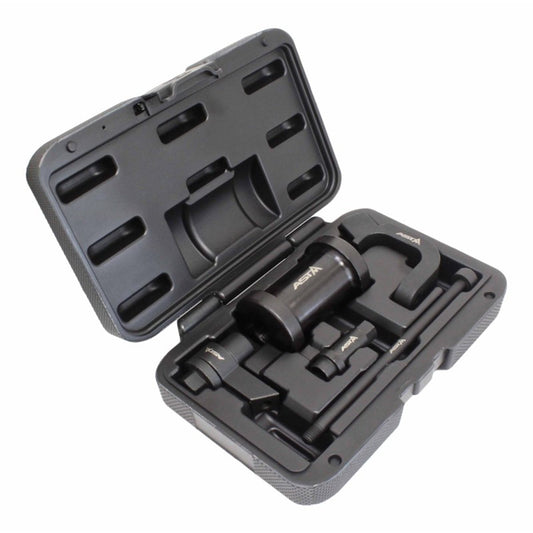 Set di estrattori di iniettori, set di inserti per estrattori di iniettori diesel - compatibile con molti modelli diversi VAG, kit estrattore per iniettori martello scorrevole diesel common rail