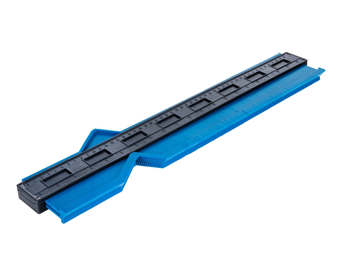 Duplicatore di contorni, dima strumento di misurazione, replicatore di profilo sagoma precisa con blocco, profilometro, irregolare profile misuratore per piastrelle pavimenti, calibro di contorno 51cm - copiatore di forme/profili, Geko