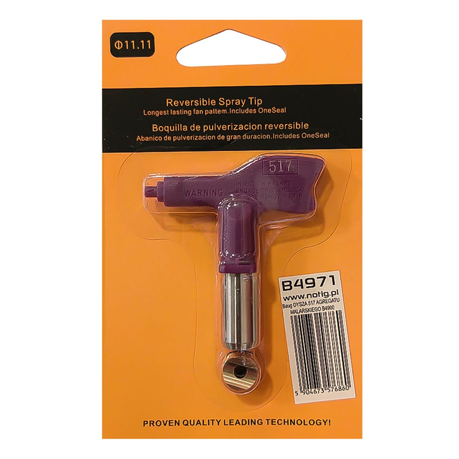 Ugello di spruzzatura 517, ugello airless, ugello per pistola airless per pistola a vernice ad alta pressione