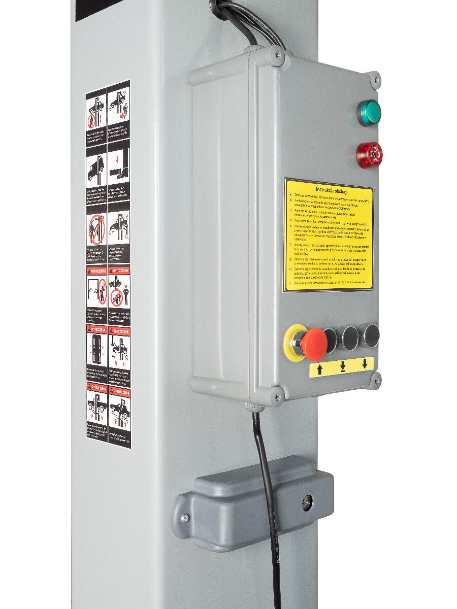 Ponte sollevatore auto a 2 colonne, portata 4000 kg, ponte sollevatore idraulico 380 V, sblocco automatico elettroidraulico, Invento