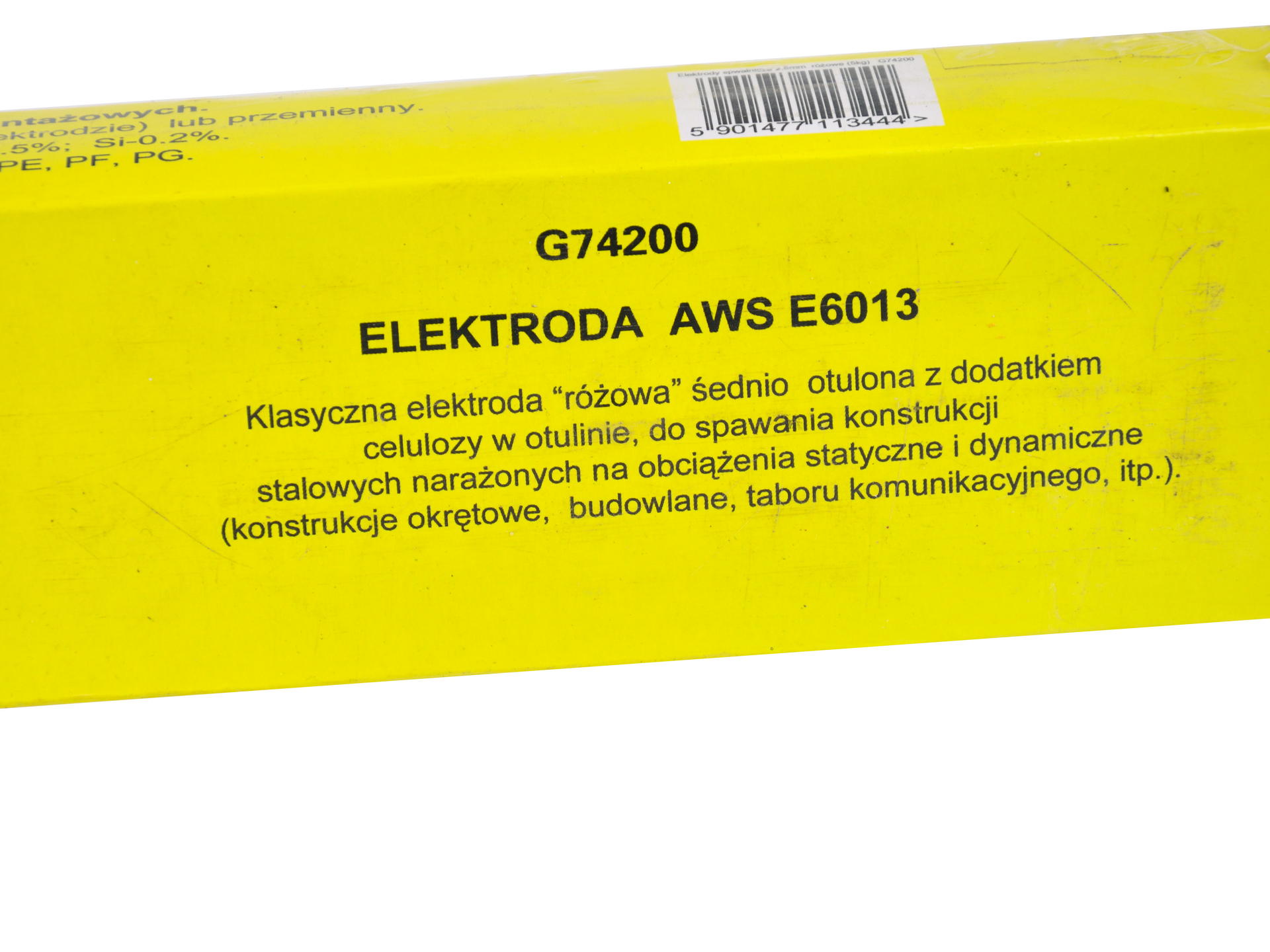 Elettrodi rutili, elettrodi rutilici, asta per saldatura ad arco, AWS E6013 2,5 × 300 mm